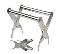 Hive Tool, Frame Gripper, 5.1 x 5.1in Beekeeping Clip, Stainless Steel Build, Multi-Use Design for Honey Extraction, Feeding Tasks, Cutting Wax, Display Setup, Watering Aid, Farming Start