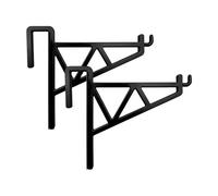Hive Tool, Frame Perch Stand, 5.51x5.12x0.39 inches Portable with Hanging Feature, Robust Metal Support, Apiary Supply with Compact Build, Honey Harvesting for Garden Yard