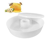 Hive Top Rapid Bee Feeder - Bee Feeder Round Top | Water Feeders Beehive Feeders | Honeybee Hive Feeders | Water Or Sugar Syrup Feeding Drinking Bowl For Bê | Rapid Bêê Fêder | Round Tôp Fêder
