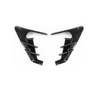 Hiverni 2 Piezas de Cubierta Panel ala Lateral Coche Antipolvo para alerón flancos para Tesla para Modelo 3 Y 2021(Matte Black)
