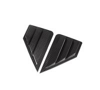 Hiverni 2 Piezas de Panel persiana Ventana Trasera Lateral para Cubierta ventilación embellecedora para Toyota para CHR 2016-2021 Accesorios(Carbon Texture)