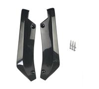 Hiverni 2 Piezas de Parachoques Trasero Universal para Coche difusor alerón Divisor Protector contra arañazos(2)