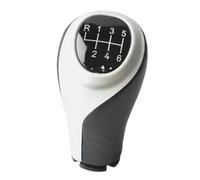 Hiverni 5/6 para la cubierta de bota palanca cambios velocidad para collares perilla cambio duraderos compatibles con Serie 3 F30 F31 F32 F33 F34 F35 F36 2011-2016 LHD(6 Speed gear knob)
