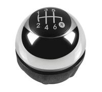 Hiverni 5/6 para palanca de cambios coche alta velocidad compatible con 500 500C 2007-2018 Adaptador pomo cambio balonmano(6 Speed Chrome)
