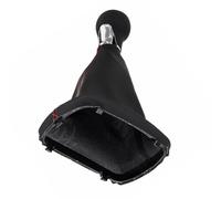 Hiverni 6 pomo de cambio marchas cuero con mango velocidad para coche funda para A3 S3 8p 2003-2013 A4 S4 Q5 S-Line 2007-2015