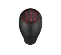 Hiverni Adaptador de palanca cambios compatible con para Peugeot 504 505 309 205 GTI CTI 5 para transmisión manual coche alta velocidad, cubierta reemplazable para pomo cambio(Rojo)