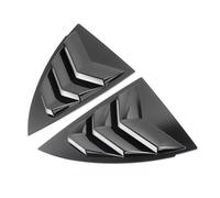 Hiverni Alerón de Rejilla ventilación para Ventana Trasera, Panel Tuning para Coche Cubierta Lateral para Tesla para Model(Negro)