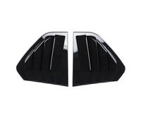 Hiverni Alerón de Ventana Lateral para decoración carrocería Coche, persianas Triangulares traseras para VW para Golf 8 MK8 para TSI TDI GTI GTD(Gloss Black)