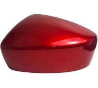 Hiverni Cubierta del espejo retrovisor exterior coche para Mazda 3 para Axela 2017 2018 2019(Rojo,L)