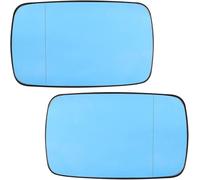 Hiverni Espejo retrovisor lateral azul calefactable para BMW Serie 3 E46 318i 320i 325i 330i 1998-2006 5 E39(Left Right)