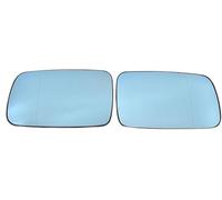 Hiverni Espejo retrovisor lateral gran angular azul para BMW 3 Coupé E46 1999-2006 E65 E66 E67 2002-2008(Left Right)