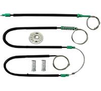 Hiverni kit regulador de ventana Kit de reparación de elevalunas delantero izquierdo y derecho para Peugeot 206cc para Cabriolet 2000-2010