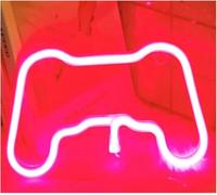 Hiverni luz de neón de dormitorio Letrero de neón para LED para controlador juegos, lámpara acrílica para pared, dormitorio(Neon-4)
