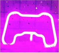Hiverni luz de neón de dormitorio Letrero de neón para LED para controlador juegos, lámpara acrílica para pared, dormitorio(Neon-3)