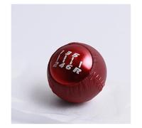 Hiverni Mugen 6/5 para velocidad M10x1.5 Perilla de palanca cambios Cabezal para ajuste, para Honad para Accord EK9 EP3 FN2 DC2 DC5 S2000 FD2(Rojo,6 speed)