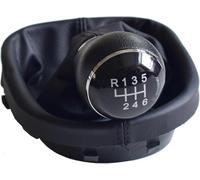 Hiverni Para VW Para Caddy 2 II MK2 2004 2005-2009 Para Touran 2003-2009 2010 5/6 Velocidades Perilla Cambio de Marchas Coche Polaina Cubierta(Black-6 Speed)
