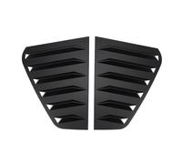 Hiverni para VW para Golf MK7 .5 GTI/GTD R 2014-2019 2X contraventana Lateral de la Ventana Trasera del automóvil para embellecedor(Matte Black)