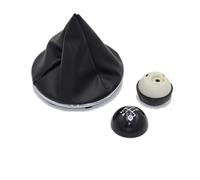 Hiverni Perilla de cambio marchas con cabezal Sitck compatible para Fiat 500 500C 2007-2018 5/6 para reemplazo adaptador velocidad(5 speed set)
