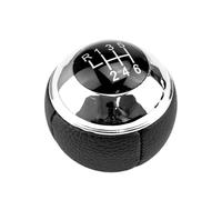 Hiverni Perilla de cambio marchas manual 5/6 velocidades palanca cambios Compatible con R50 R52 R53 Compatible para Cooper 2001-2004 2005 2006 2007 2008 25117542272(Negro,6 Speed)