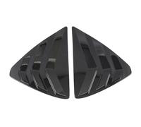 Hiverni Persianas Triangulares para Ventana Trasera de Coche, ABS, Color Negro, 2 Unidades, para Mazda CX-5, CX5, KF, 2017, 2018, 2019, 2020