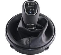 Hiverni Pomo de palanca cambios manual 5/6 velocidades para coche, funda protectora para Skoda,para Fabia 2 II MK2,para Combi Scout 2007-2014(6 Speed Set)