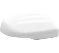 Hiverni Tapa de cubierta espejo retrovisor lateral para Ford para Edge 2015-2020(Blanco,R)