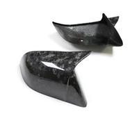 Hivernoi Conjunto de espejo retrovisor Para Tesla 2016-2025 para el modelo 3 fibra de carbono Real espejo retrovisor carcasa difusa para accesorios seco(Dry carbon forging)