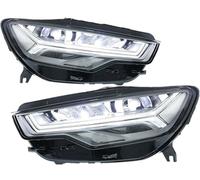 Hivernoi Faros para automóviles Conjunto de faros delanteros para A6, C7, A6L 2012-2018, accesorios para coche