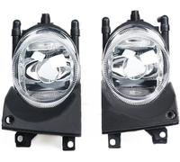 Hivernoi Faros para automóviles Conjunto de faros delanteros para BMW E39 1999-2004, luz antiniebla delantera izquierda y derecha repuesto(Pair)
