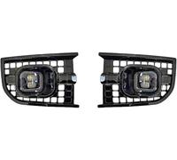 Hivernoi Faros para automóviles Conjunto de faros delanteros para Land para Rover para Defender 90/110/130 L663 2020-2024, conjunto antiniebla cuadrados(Amarillo)