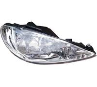 Hivernoi Faros para automóviles Conjunto de faros delanteros para Peugeot 206 Faro delantero(R)