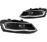 Hivernoi Faros para automóviles Conjunto de faros delanteros para VW para Polo 2011 2012 2013 2014 2015 2016 2017 2018