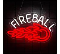 Hivernoi Lámpara de neón Para lámpara de neón palabra prestada Bola fuego para letrero