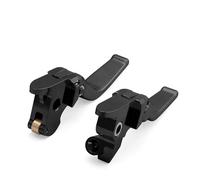 Hivernoi Palanca freno motocicleta Palancas freno embrague negras para motocicleta para Harley para Touring Electra Glide/CVO Street Glide Road King Limited(Chrome-short)