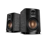HiVi-Swans OS-10 - Altavoces Estéreo de Alta Fidelidad, Bluetooth 5.0, Activos para Estantería de Computadora, Woofer Dinámico de 4 Pulgadas, de Escritorio Alimentados de 62 W RMS
