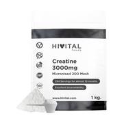 HIVITAL Creatina monohidratada 3000 mg 1 kg