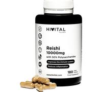 Hivital Foods Reishi puro 10000mg 180cáps veganas