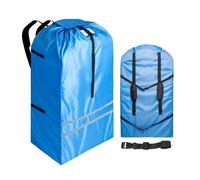 Hiviva Wagon - Bolsa de viaje para cochecito de avión, compatible con Wonderfold, Baby TREND, EVENFLO, Jeep, Radio Flyer, VEER, bolsa de viaje doble para cochecito (viene con una correa separada)