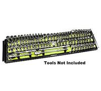 Ernst Manufacturing 8460HV Socket Boss Organizador de zócalo de 3 carriles, 19 pulgadas, alta visibilidad