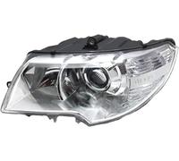Hivvaor conjunto de luces delanteras Conjunto de faros delanteros para Skoda para Superb 3T B6 MK2 2009-2012(L)