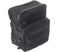 hivxwerm A Bolsas Manillar Delantero De Motocicleta para Softail, para Dyna para Sportster, Bolsa De Viaje, Alforja, Bolsa para Manillar En T con Respaldo Sissy Bar.
