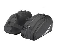 hivxwerm Bolsa sillín Motocicleta Alforja Trasera Compatible con para KLR650 Bolsa Sillín Motocicleta Bolsa Bicicleta Deportiva Dual Bolsa Almacenamiento Herramientas Portaequipajes Alforjas