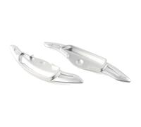 hivxwerm Coche Paleta Cambio Compatible con Hyundai para Tucson 2021 2022 2023 Accesorios Volante Paletas De Cambio Extensión Interior del Coche(Silver)