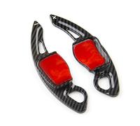 hivxwerm Coche Paleta Cambio Compatible con para Golf 5 MK5 R32 GTX para GTI para GT-TSI Paletas De Cambio De Marchas para Coche Piezas Interiores para Coche Paletas(A-Carbon Pattern)