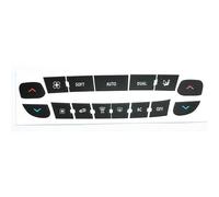 hivxwerm Pegatina botón internos Compatible con para Megane para Master para Scen T8N8, Interruptor Control Climatización Y Aire Acondicionado para Automóvil, Calcomanías Reparación Botones