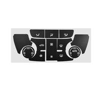 hivxwerm Pegatina botón internos Compatible with Buick Encore Verano 2012 2013 2014 2015 2016 2017 Car AC Button Repair Decal Stickers Climate Control Switch Accessories(Manual Type)