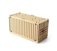 hiwhale Bloques de construcción Militares, Caja Grande, contenedor de envío para Minifiguras, Juguetes de construcción para niños Mayores de 6 años, Regalos