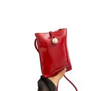 hiwhale Bolso de Crossbody del cuero suave de la PU, bolso de moda del cubo del teléfono móvil para las mujeres, regalo elegante de los bolsos del viajero