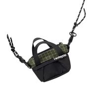 hiwhale Mini bolso de mano universal nylon auriculares bolsa nicho diseño monedero mini bolso mensajero bolsas de hombro