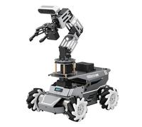 HIWONDER ROS2 - Coche robot con OpenClaw Gemini ChatGPT, modelos de IA grandes, visión 3D, mapeo SLAM 6DOF, brazo robótico, control de voz, kit avanzado ROSOrin Pro y Jetson Orin Nano 8G